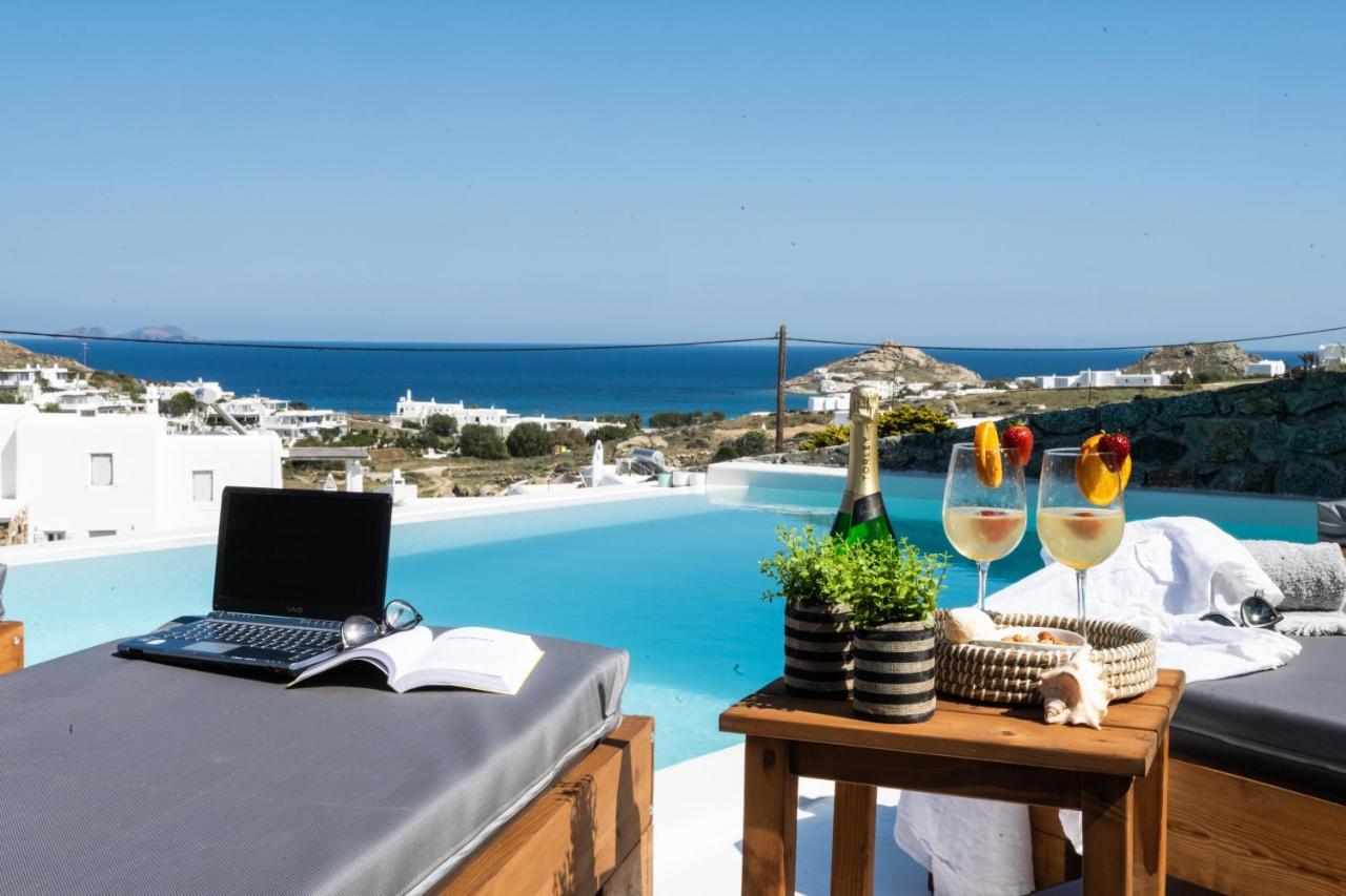 Amma Houses Sea View Калафатис Экстерьер фото