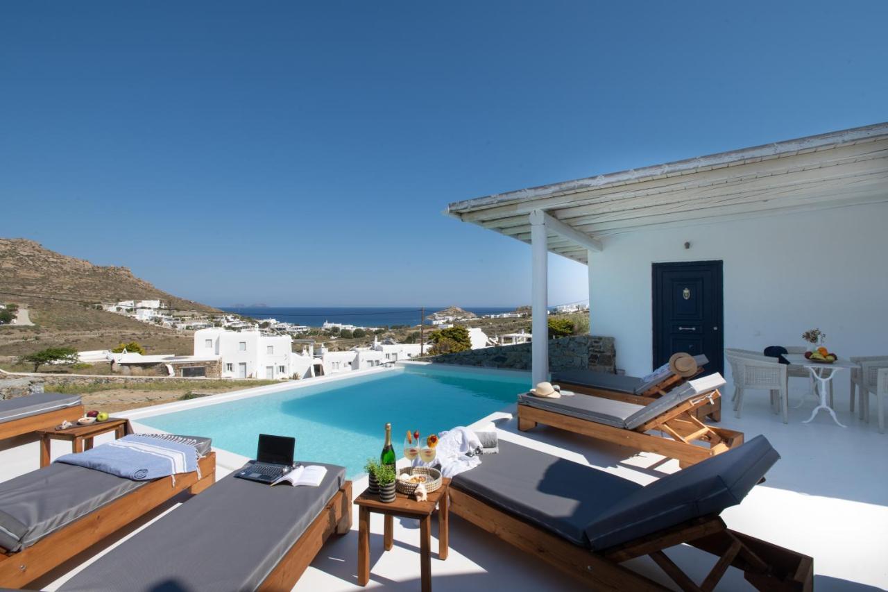 Amma Houses Sea View Калафатис Экстерьер фото