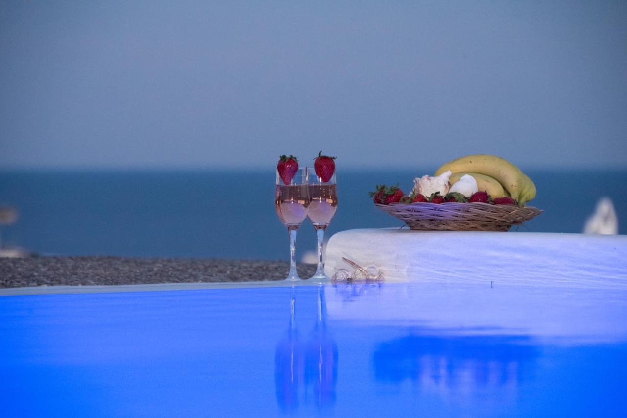 Amma Houses Sea View Калафатис Экстерьер фото